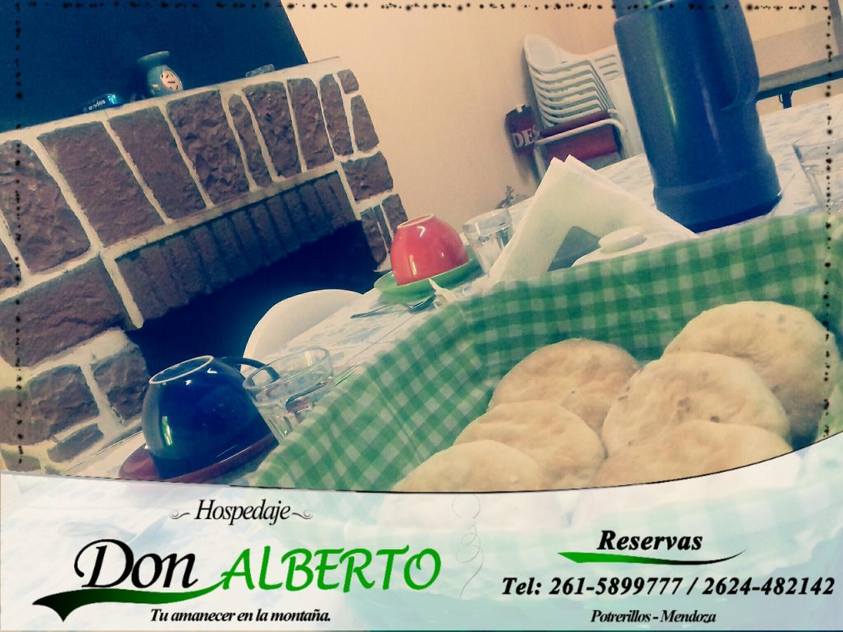 Hospedaje Don Alberto Hotel Potrerillos Eksteriør billede